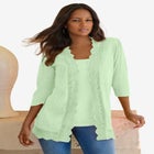 Plus Size Cotton Scoopneck Tank Top image number null