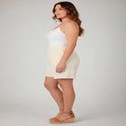 Knit Gauze Smocked Shorts image number 2