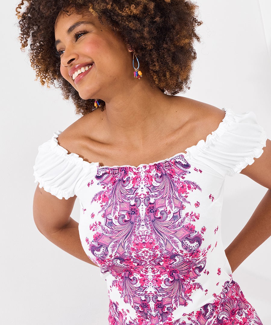 Off the Shoulder Tee image number 1