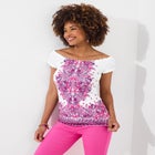 Off the Shoulder Tee image number null