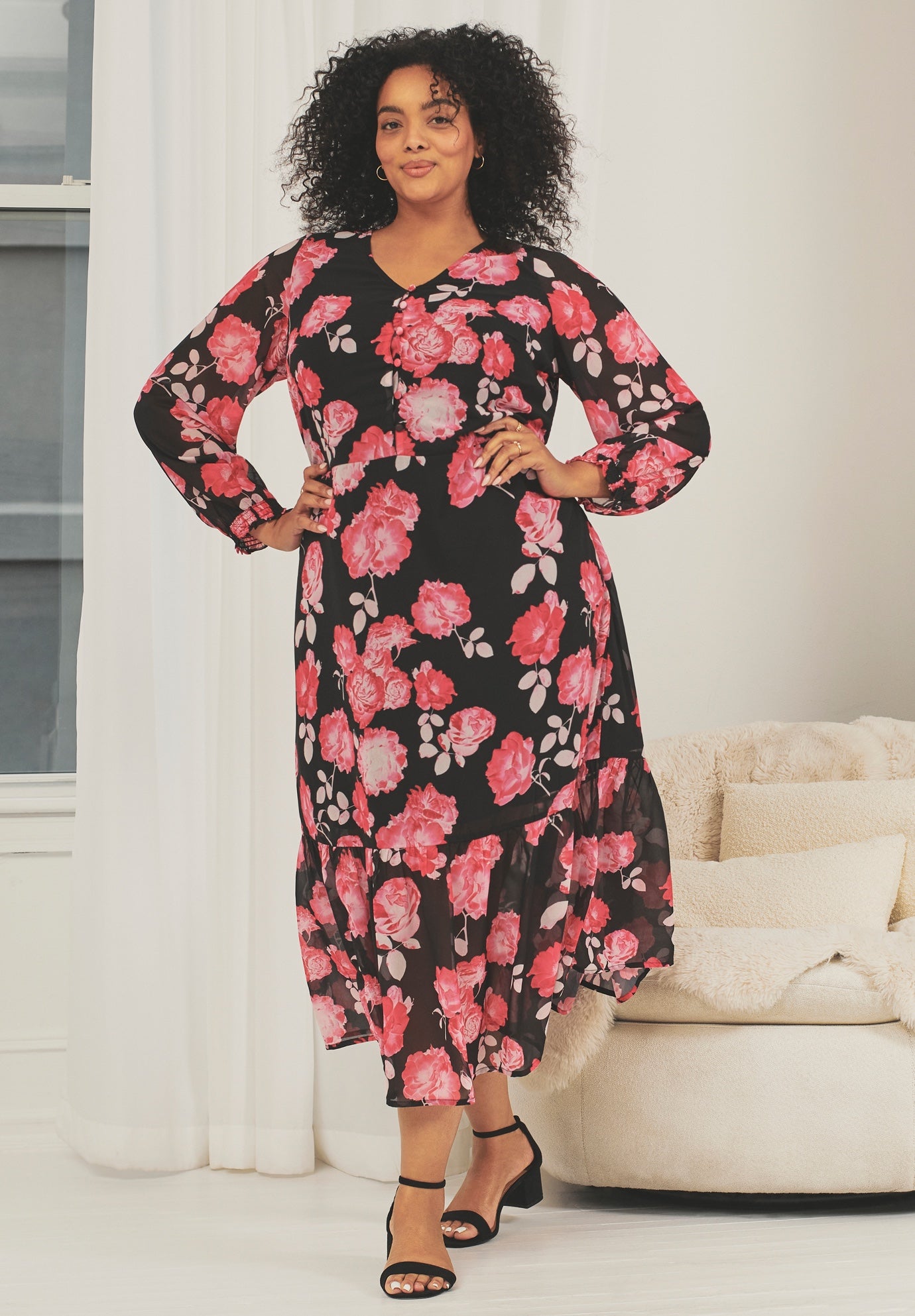 Maxi Tiered Dress image number 0