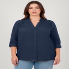 Long Sleeve Lace Detail Shirt image number 1