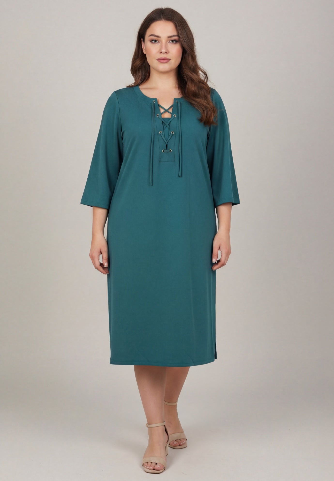 Lacing Sheath Dress image number 0
