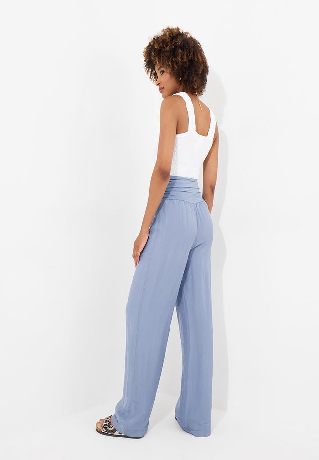 Double Layer Wide Leg Pants image number 1