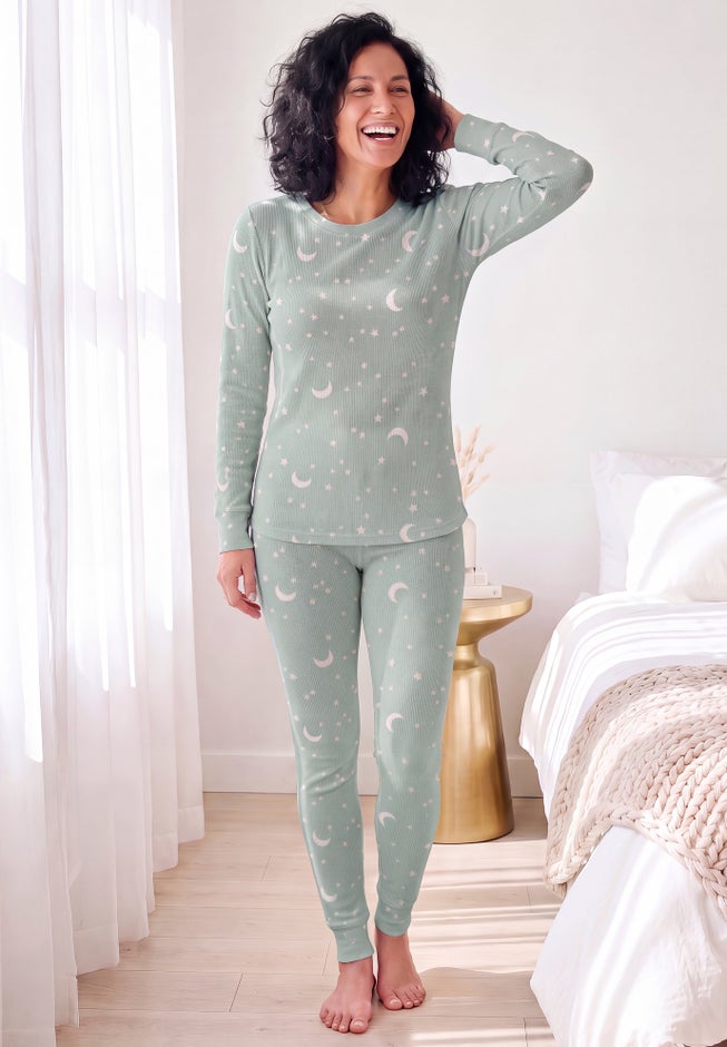 Thermal Crewneck Long-Sleeve Top image number 5