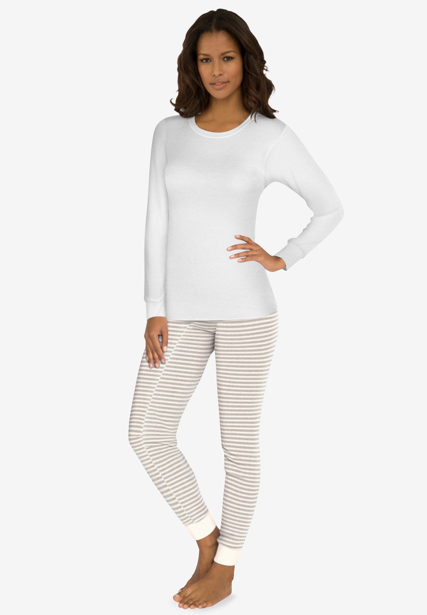 Thermal Crewneck Long-Sleeve Top image number 0