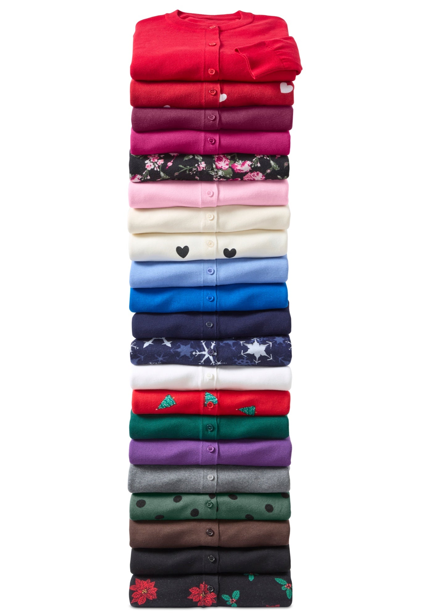 Perfect Longer-Length Cotton Cardigan Sweater image number 3