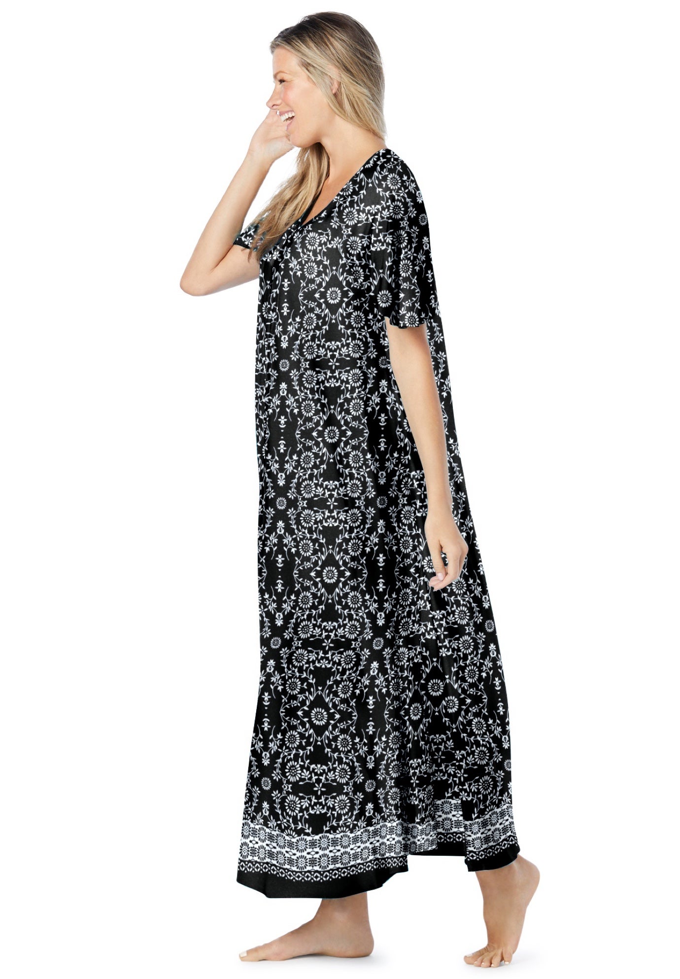 Sweeping Printed Lounger image number 2