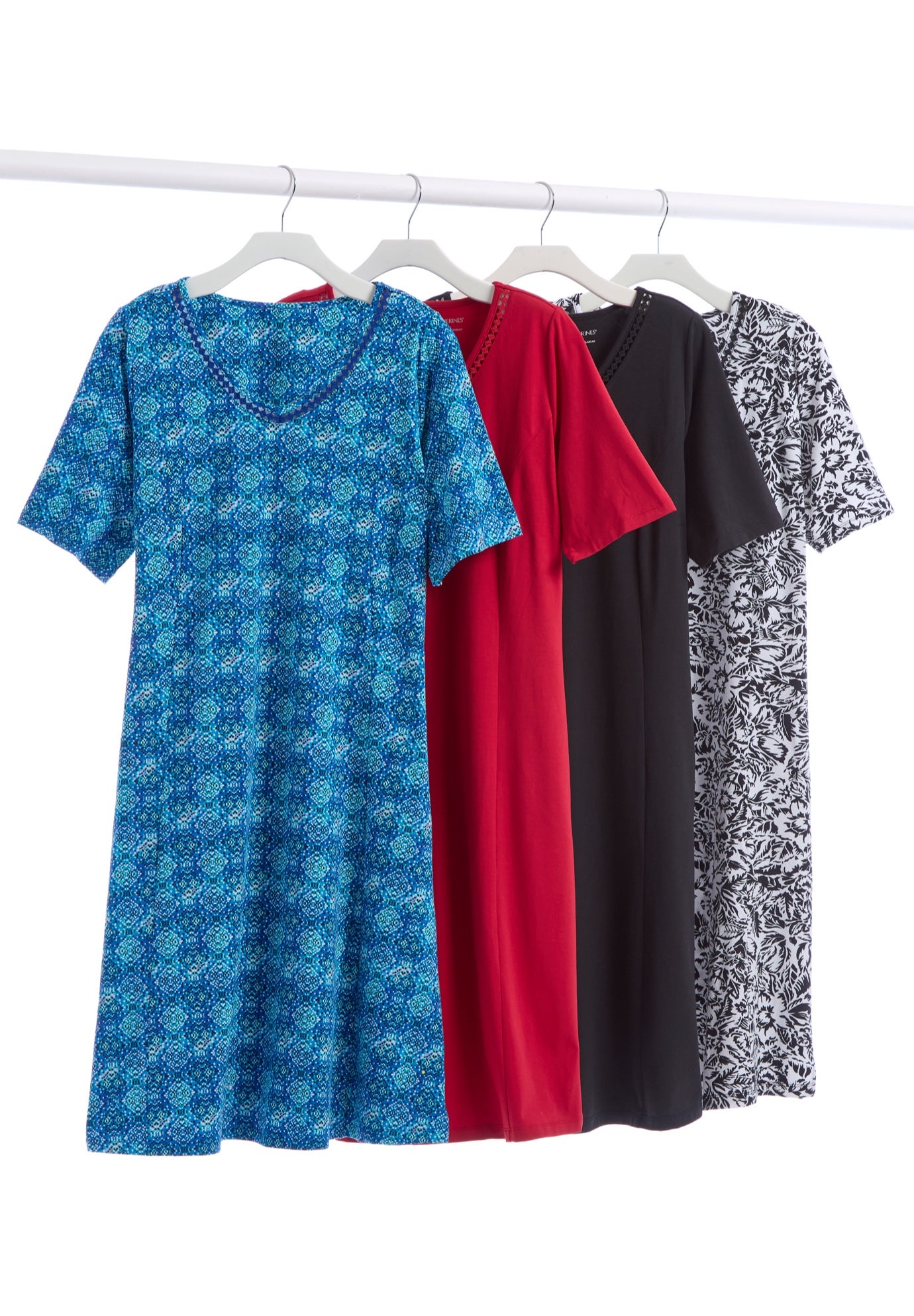 Suprema&reg; Crochet-Detail T-Shirt Dress image number 4