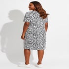 Suprema&reg; Crochet-Detail T-Shirt Dress image number null