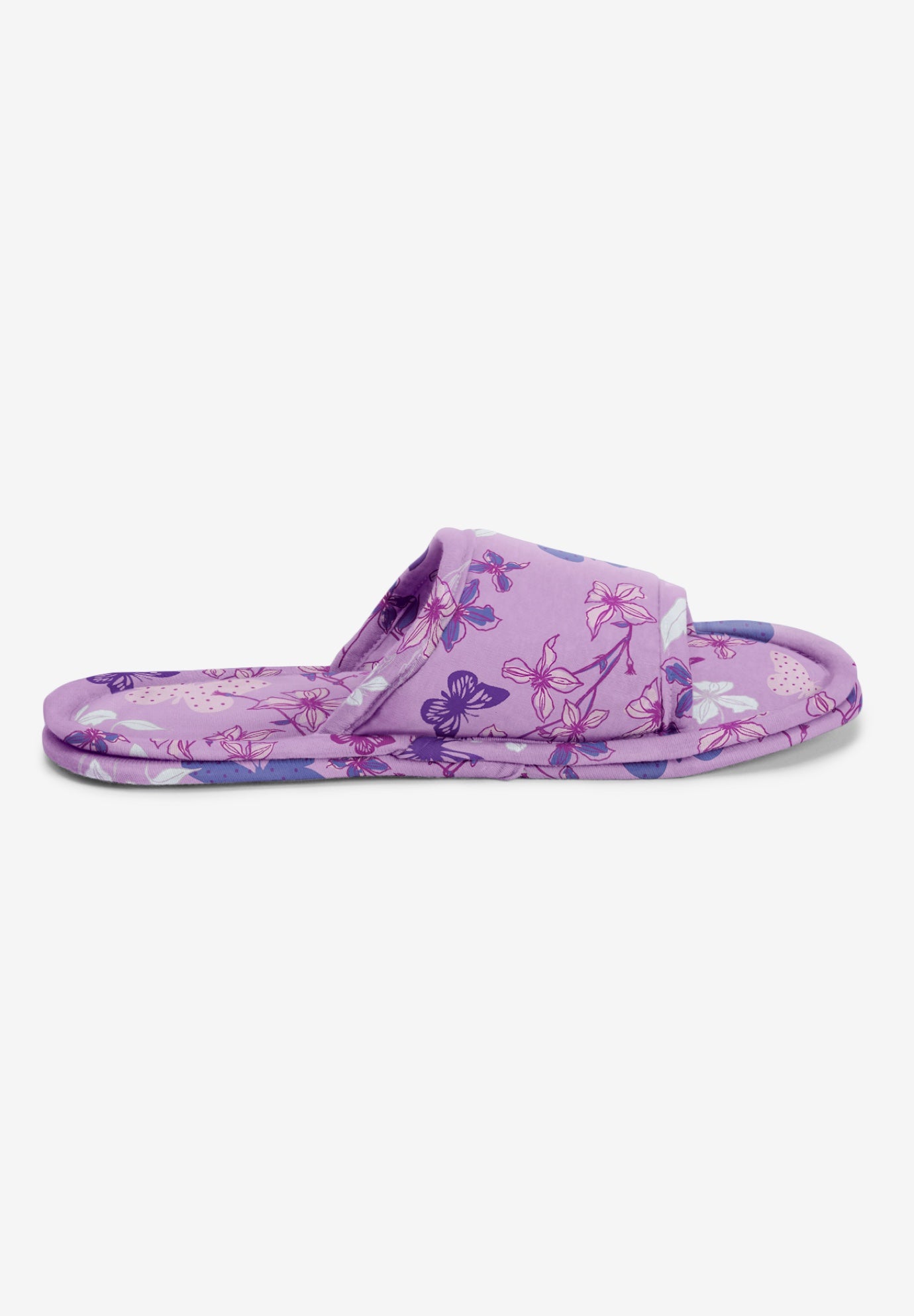 Dreams & Co.&reg; Cotton Slide Slippers image number 3