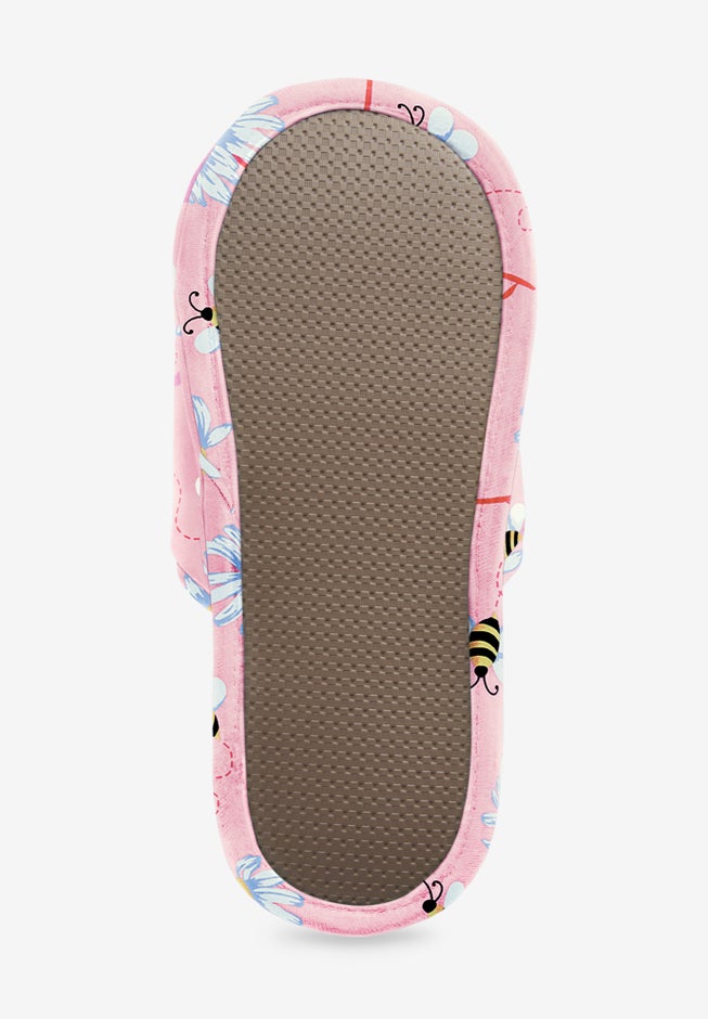 Dreams & Co.&reg; Cotton Slide Slippers image number 2