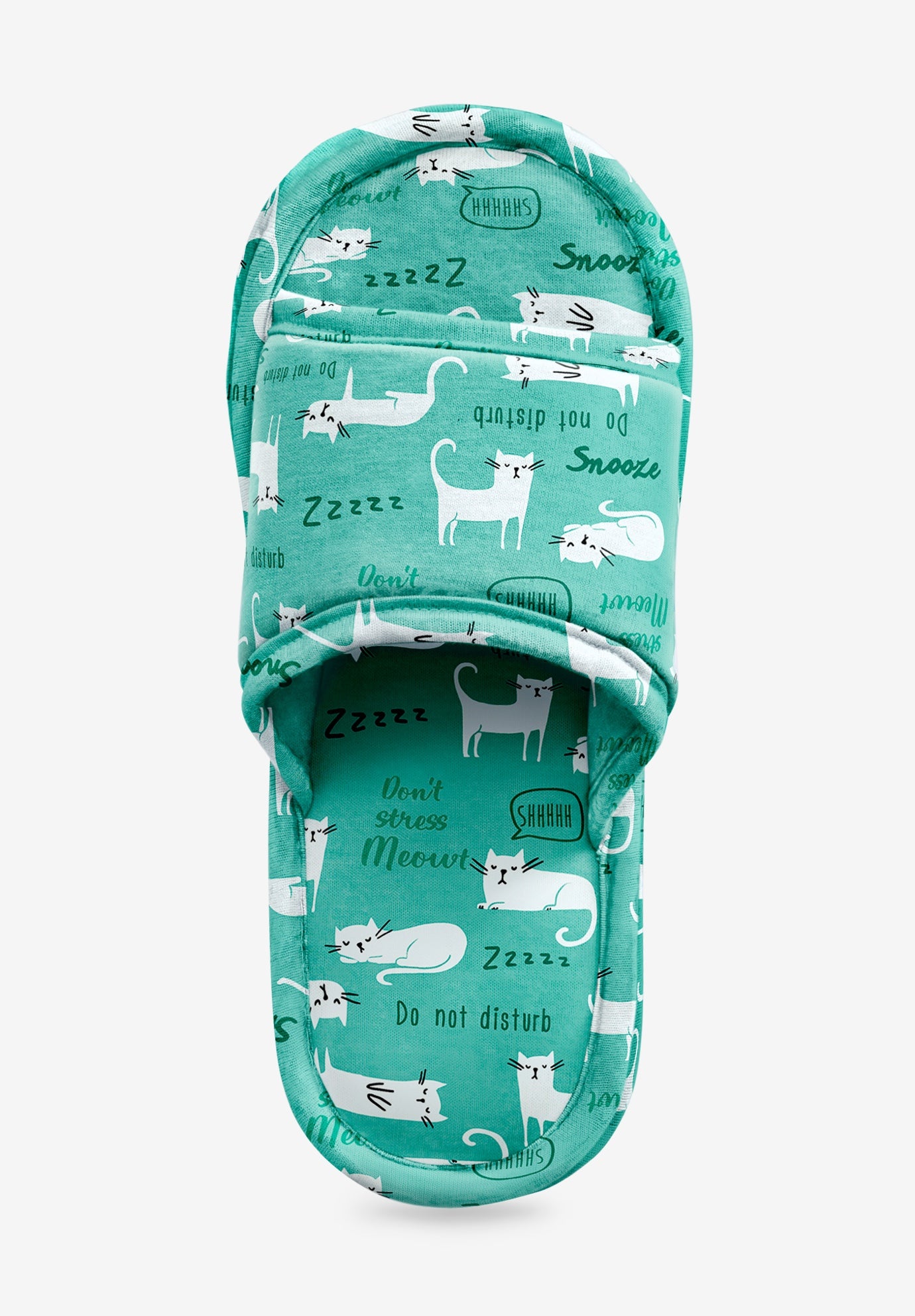 Dreams & Co.&reg; Cotton Slide Slippers image number 3