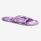 Dreams & Co.&reg; Cotton Slide Slippers image number null