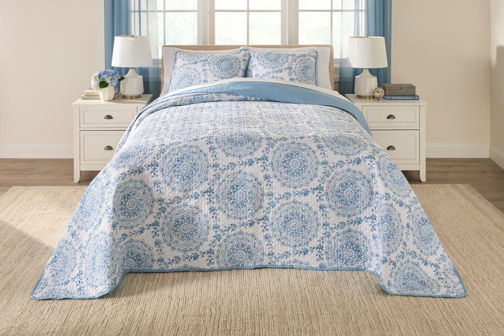 Medallion 3-Pc. Bedspread Set image number 0
