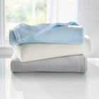 Organic Cotton Herringbone Blanket image number null