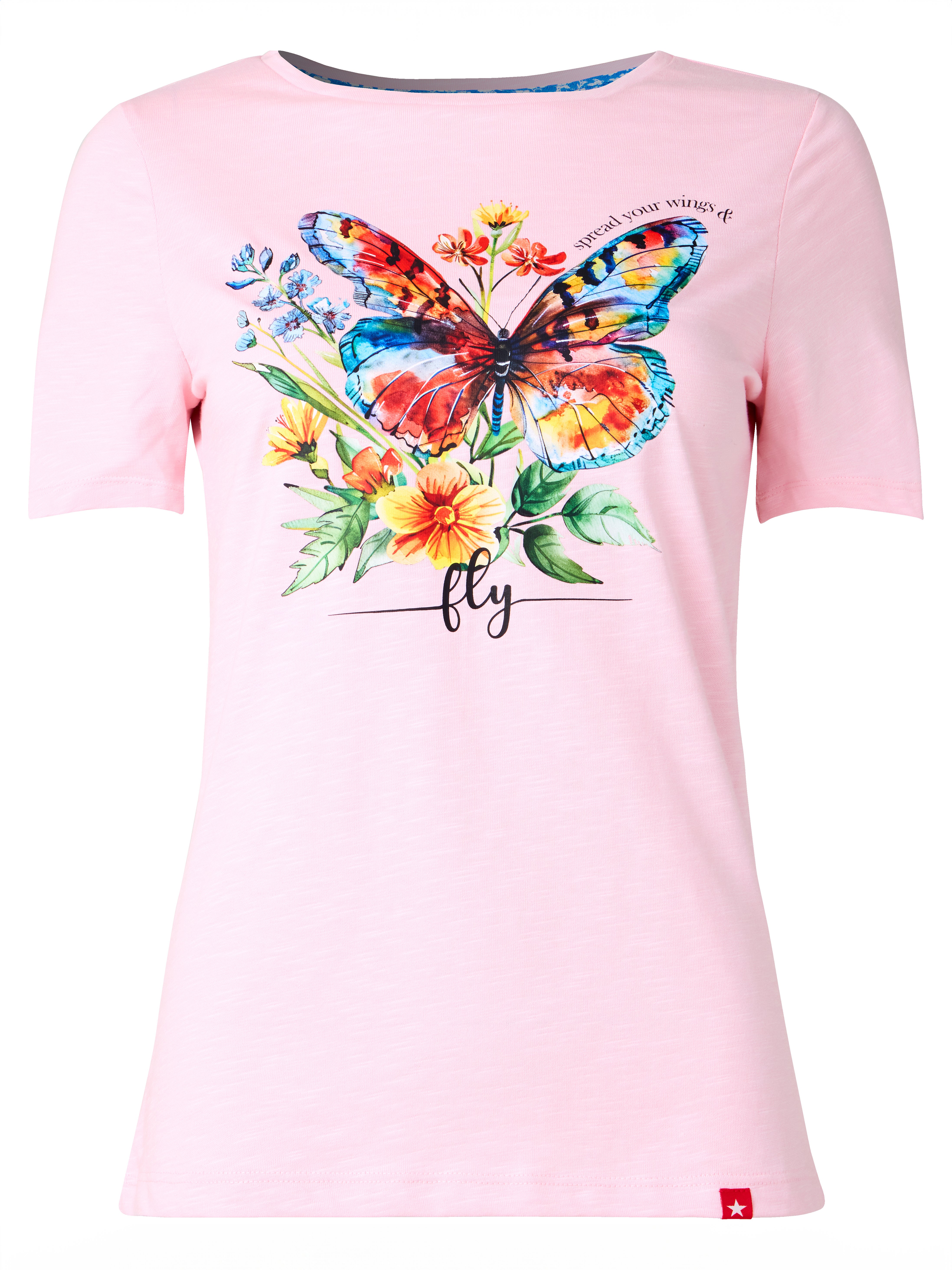 Cotton Slub Graphic Tee image number 1