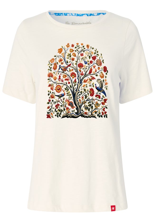 Cotton Slub Graphic Tee image number 1