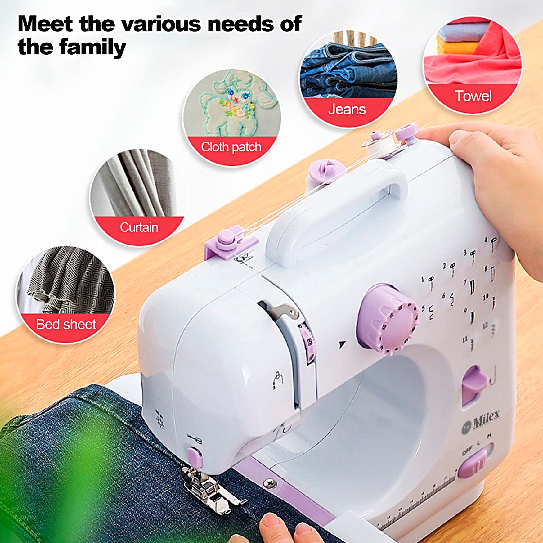 Milex Insta Stitch Sewing Machine image number 1