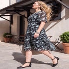 Bryn Reversible Mesh Midi Dress image number null