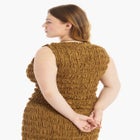 Sleeveless Smocked Lace Knit Top image number 2