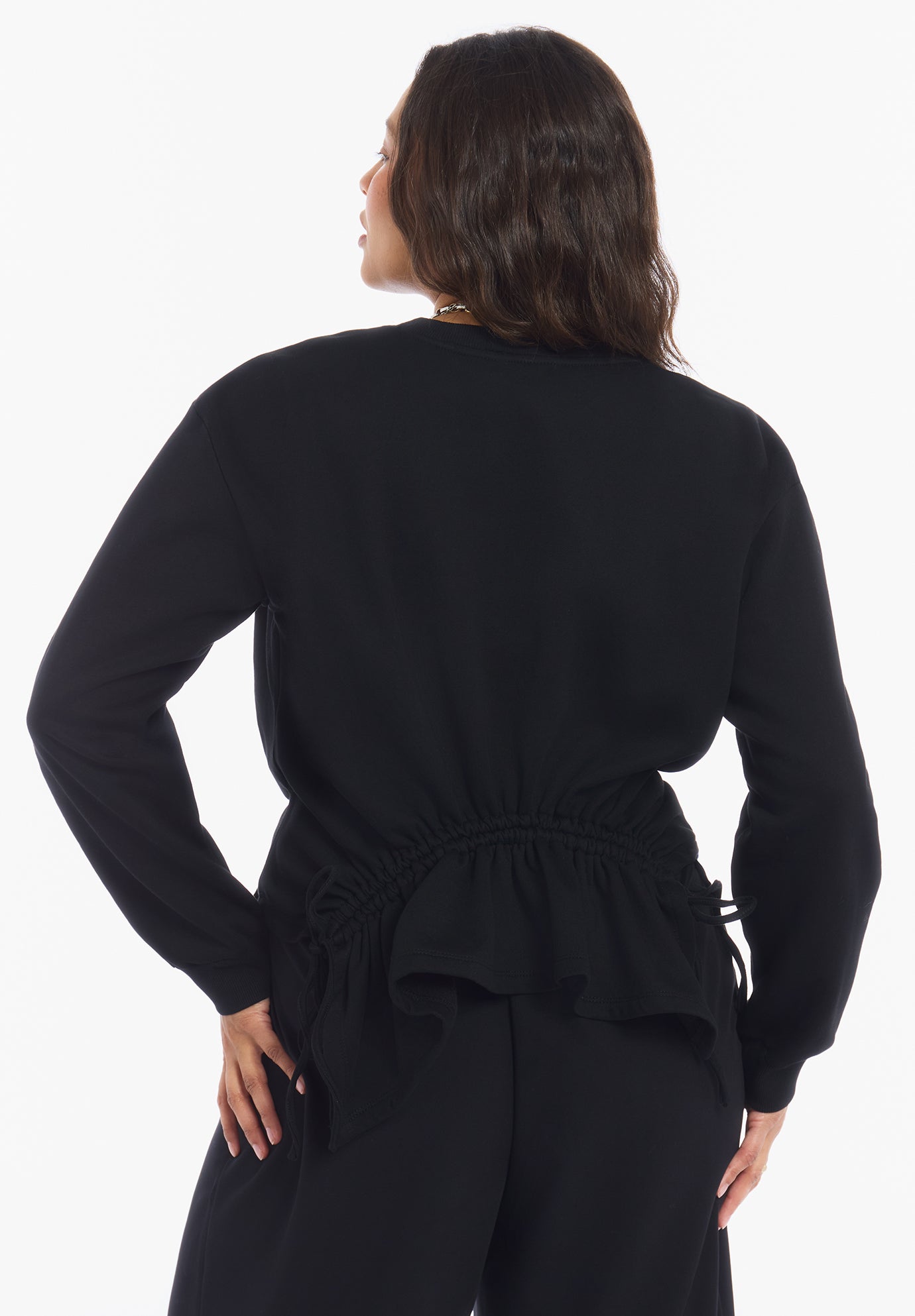 Cropped French Terry Top image number 2