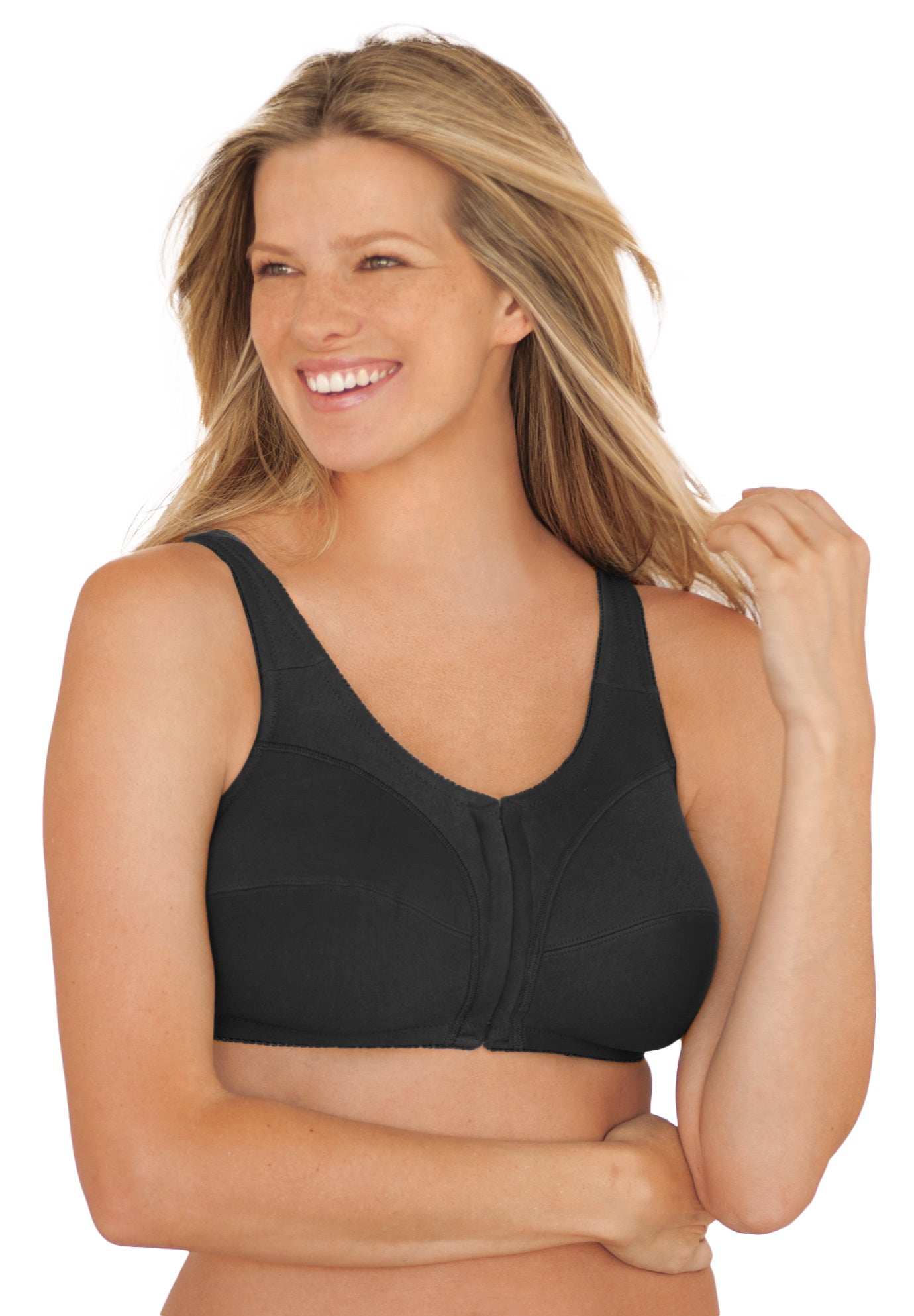 Comfort Choice&reg; Front-Close Wireless Bra image number 0