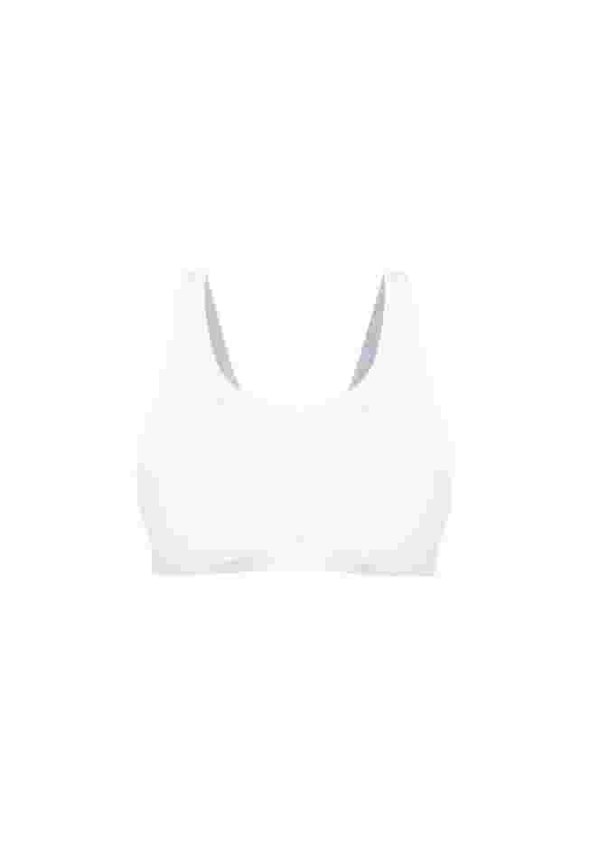 Cotton Front-Close Wireless Bra image number 3