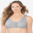 Cotton Front-Close Wireless Bra image number null