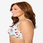 Cotton Front-Close Wireless Bra image number null