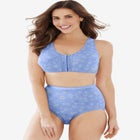Cotton Front-Close Wireless Bra image number null