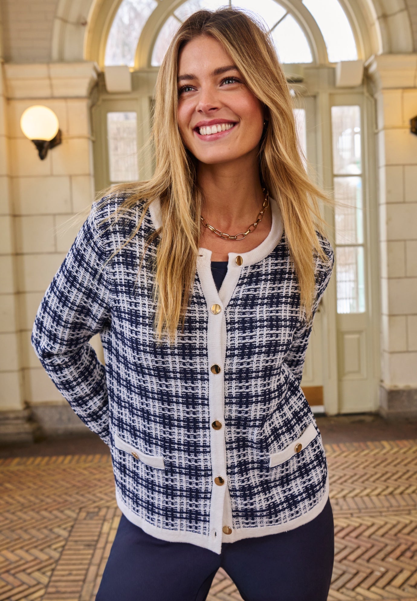 Stitch Lady Cardigan image number 1