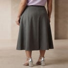 Pleated A-Line Skirt image number null