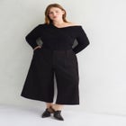 Asymmetric Collar Sweater Top image number 5