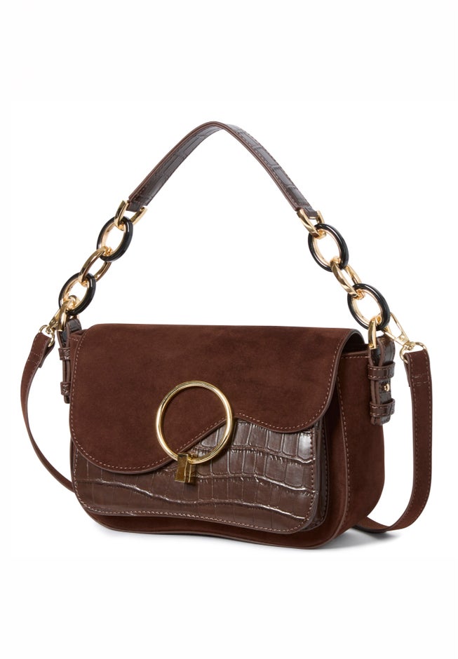 2-in-1 Faux Suede Crossbody image number 2