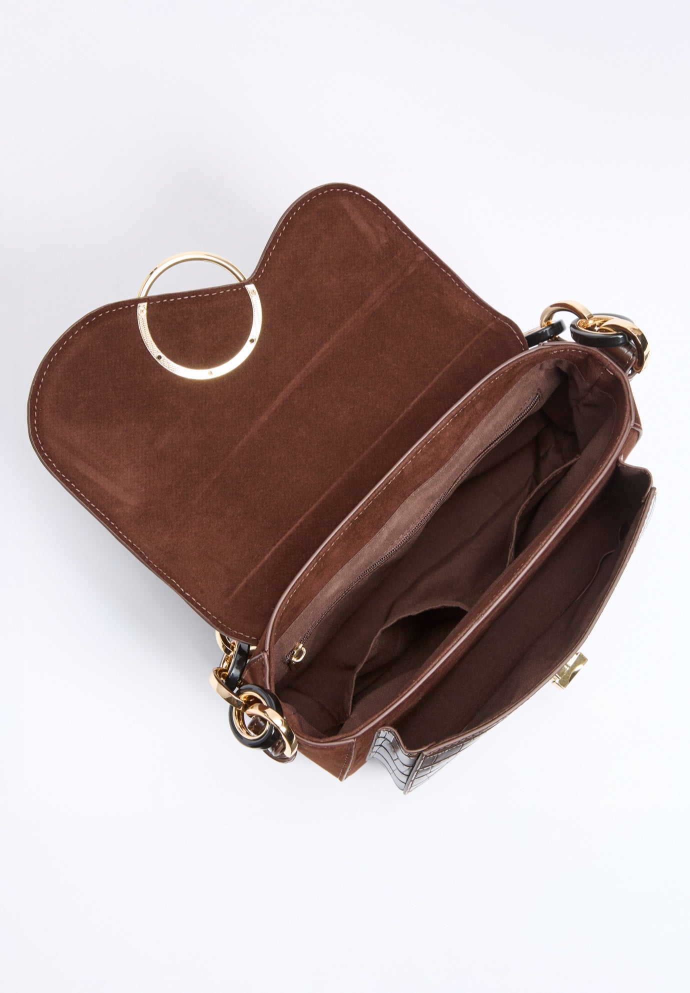 2-in-1 Faux Suede Crossbody image number 3