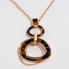 Tortoiseshell Pendant Necklace image number 2
