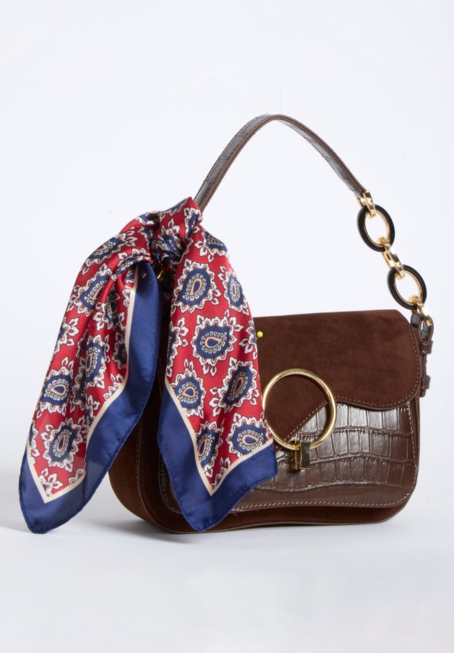 Printed Square Scarf image number 3