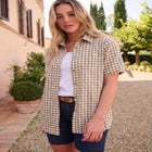 French Check Shirt image number null