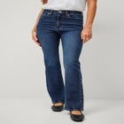 Mid-Rise Comfort Stretch 5-Pocket Bootcut Jeans image number 5