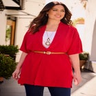 Cashmiracle&trade; Cardigan Vest image number 3