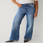High-Rise Comfort Stretch 5- Pocket Flare Jeans image number 0