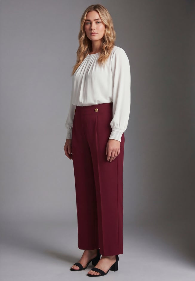 Cool Hand Wide Leg Trouser image number 5