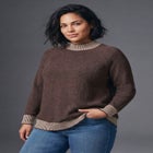 Corinne Contrast Rib Sweater image number 0