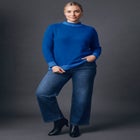 Corinne Contrast Rib Sweater image number 0