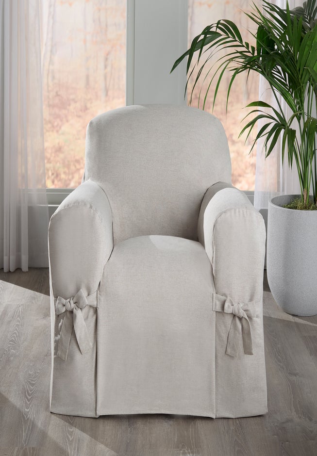 Bow Chair Slipcover Furniture & Pet Protector image number 2