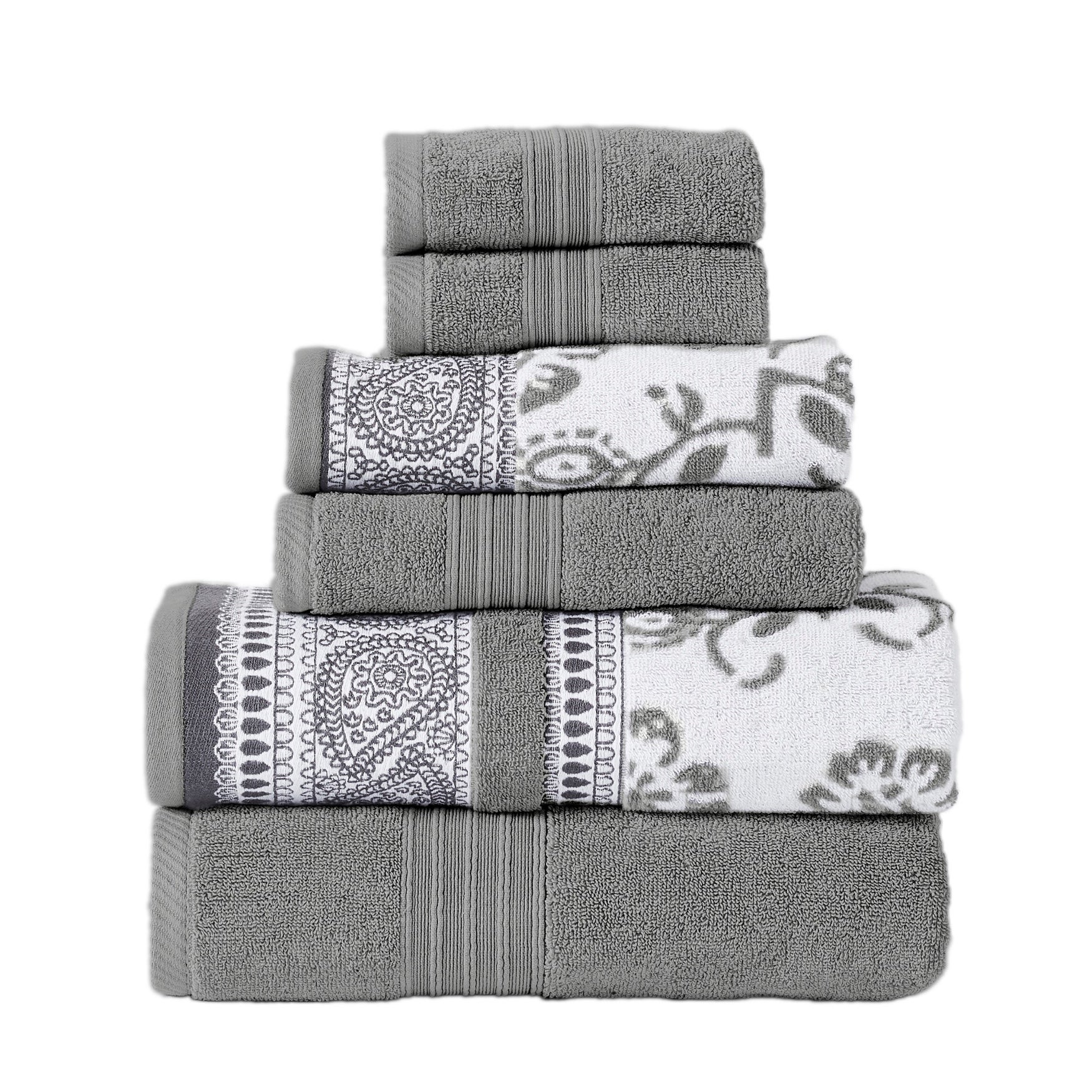 Ophelia Jacquard 6-pc. Towel Set image number 0
