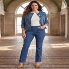 Stretch Denim Lady Jacket image number 3