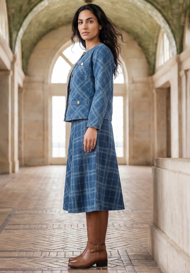 Stretch Denim Lady Jacket image number 2