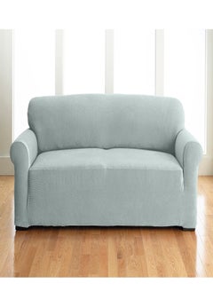 Stretch Velvet Slipover Sofa